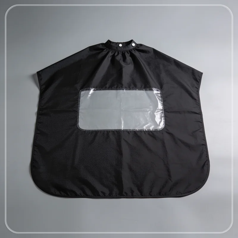 Clear-Window Cutting Cape