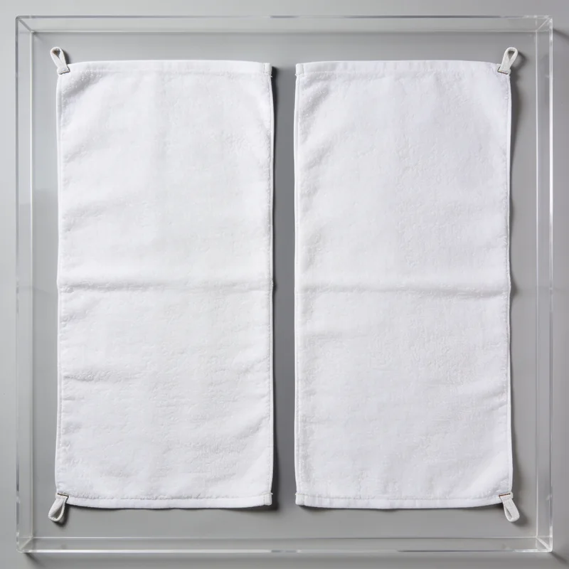 Cotton towel pair for product inquiries