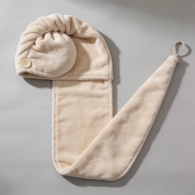 Microfiber Hair Wrap in Sand